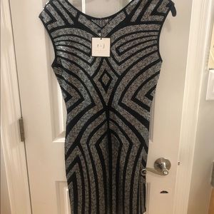 Black and silver dress NWT